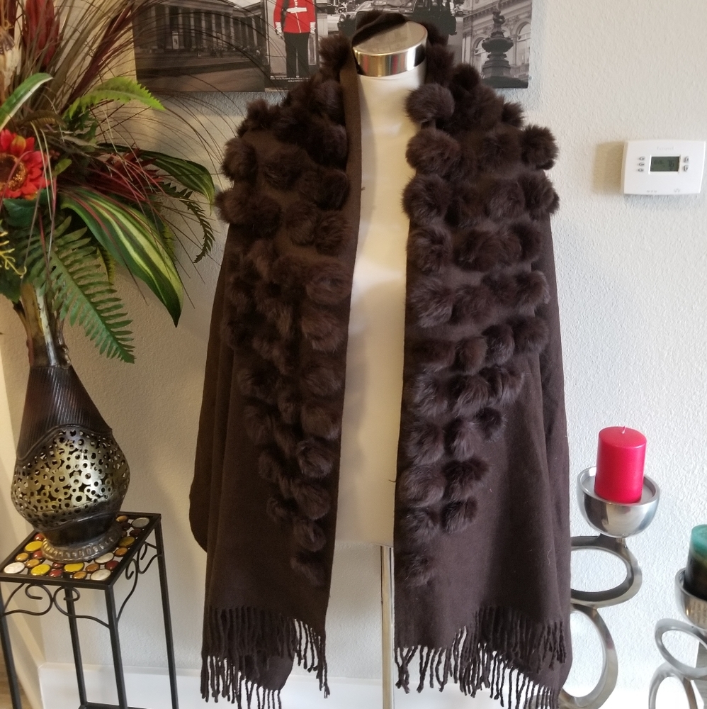 Large Brown Scarf